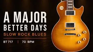 Thumbnail: Better Days | Emotional Slow Rock Blues Backing Track | BT 717