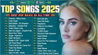Thumbnail: Dua Lipa, Bruno Mars, Adele, Ed Sheeran, Maroon 5, Rihanna, The Weeknd 💎 Billboard Hot 50 This Week