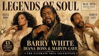 Thumbnail: Barry White, Diana Ross & Marvin Gaye - Midnight Legends Of Soul: 13 Classics (1972–1983)