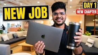 Thumbnail: First Day at My New Job After Switching Companies!