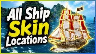 Thumbnail: AC Black Flag Resynced: All Ship Skin Locations for Sails, Figureheads, Hulls, Wheels & Crew Attire