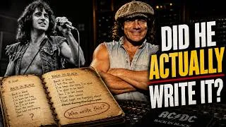 Thumbnail: The Uncredited Notebook Behind AC/DC's “Back In Black”
