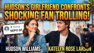Thumbnail: Hudson Williams’ Girlfriend Confronts Mass Cyber Attack With Dark Humor
