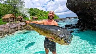 Thumbnail: He Fed an Entire Village With ONE Giant Fish (Volcano Island)