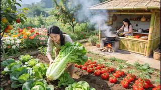 Thumbnail: Peaceful Country Life: Gardening, Harvesting Napa Cabbage & Cooking Delicious Traditional Dishes