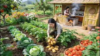 Thumbnail: Country Life: Gardening, Harvesting Fresh Potatoes & Cooking a Delicious Beef Stew
