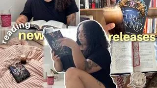 Thumbnail: read new releases with me 👑 📖 reading vlog 