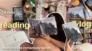 Thumbnail: reading romantasy for a week ⭐️ weekly mood reading vlog