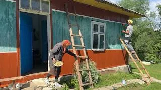 Thumbnail: This Tireless 85-Year-Old Grandma Never Ceases to Amaze 🏔️ Restoring a House in a Mountain Village