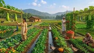 Thumbnail: Peaceful Countryside Life | Harvesting Fresh Fruits & Simple Living