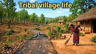 Thumbnail: Indian Tribal Village Life | Old Village Life in India | Peaceful Rural Lifestyle