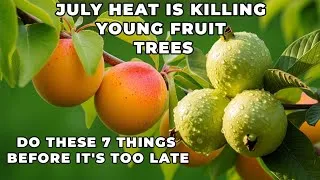 Thumbnail: 7 Ways to Protect Young Fruit Trees from July Heat (Before It's Too Late)