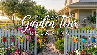 Thumbnail: Cozy North American Garden with White Fencing |🏡 Relaxing Backyard Tour 🍃