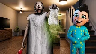 Thumbnail: 😱 Playing as Granny! Taking Care of Scary Baby Girl – Fed Milk & Changed Diaper 👶🍼 