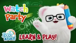 Thumbnail: [Watch Party] Badanamu Learn & Play! Compilation | Nursery Rhymes, ABC & Kids’ Songs, Lullabies