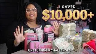 Thumbnail: I Unstuffed $10,000+ in Savings Challenges (Revealing EVERY Dollar) REUPLOAD