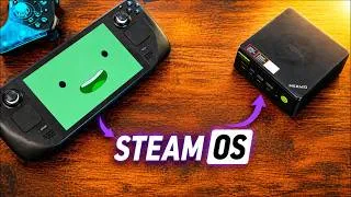 Thumbnail: I Turned This Ryzen 7 Mini PC Into a Steam Machine! | GMKtec K8 Plus