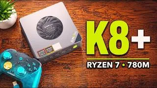 Thumbnail: This Ryzen 7 Mini PC Is Surprisingly Powerful! | GMKtec K8 Plus