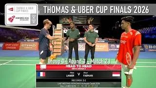 Thumbnail: Alwi Farhan vs Alex Lanier | Thomas & Uber Cup Finals 2026 Badminton