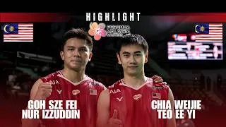 Thumbnail: 🏸ALL MALAYSIAN CLASH‼️ Goh Sze Fei/Nur Izzuddin vs Chia Wei Jie/Teo Ee Yi | PERODUA Malaysia Masters
