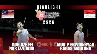 Thumbnail: 🏸FULL HIGHLIGHT‼️ Goh Sze Fei/Nur Izzuddin vs Erma/Maula | Malaysia Masters 2026