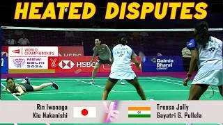 Thumbnail: HEATED DISPUTES | Rin Iwanaga/Kie Nakanishi X Treesa Jolly/Gayatri Pullela |World Championships 2026