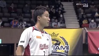 Thumbnail: Kento Momota vs. Kazumasa Sakai - FULL MATCH Japanese National Badminton Championship SF 2014