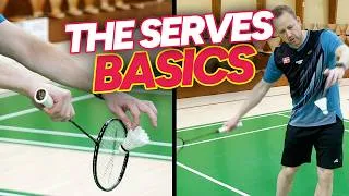 Thumbnail: BADMINTON BASICS: Low Serve for Doubles & High Serve for Singles