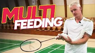 Thumbnail: MULTIFEEDING in Badminton 🏸 Learn the Basics + PRO Tips