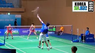 Thumbnail: 여자 컨트롤, 그리고 남자 스매싱! 자세를 확인해보세요.
