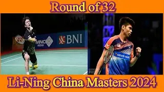 Thumbnail: Takuma OBAYASHI vs LEONG Jun Hao | China Masters 2024| MS R32