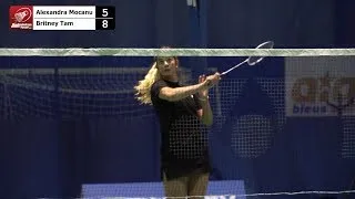 Thumbnail: Badminton WS Finals - East Coast Open 2018 - Alexandra Mocanu vs Brittney Tam