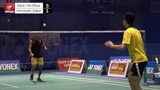 Thumbnail: Badminton MS Finals - East Coast Open 2018 - Jason Ho-Shue vs Fernando Astan