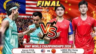 Thumbnail: [FINAL] Aaron Chia-Soh Wooi Yik (MAS) VS Liang Wei Keng-Wang Chang (CHN)🔥‼️#badmintonproshuttler