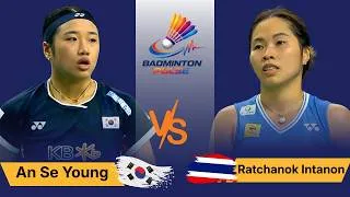Thumbnail: An Se Young vs Ratchanok Intanon — A Battle of Champions!