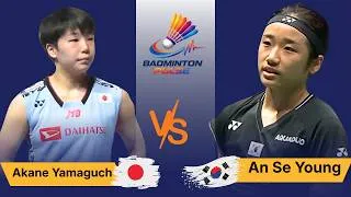 Thumbnail: Akane Yamaguchi vs An Se Young — The Rivalry That Had Everyone on Edge! 🔥🏸