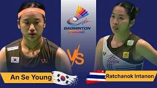 Thumbnail: An Se Young vs Ratchanok Intanon 🔥 A Battle That Had Everyone on Edge!