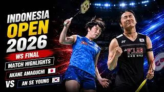 Thumbnail: An Se Young vs Akane Yamaguchi | Indonesia Open 2026 Final | Full Match Highlights | BWF Badminton