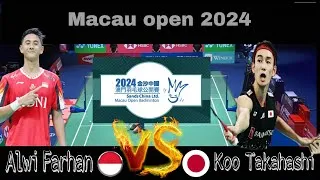 Thumbnail: Alwi Farhan vs Koo Takahashi Sand China Ltd.Macau Open Badminton 2024