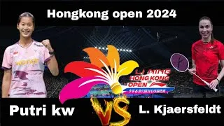 Thumbnail: putri KW vs L. Kjaersfeldt Hongkong open 2024