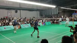 Thumbnail: P4 | Pan Yulu Couldn't Stop Nanjing Luobo! 21-13, 21-14 🔥🔥🔥 | Women's Doubles Badminton.