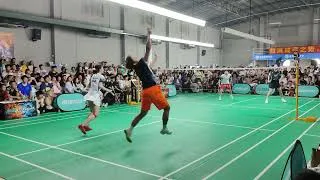 Thumbnail: P2 | Amateur Mixed Doubles… But It Got Intense 😂  | Badminton World. #badminton