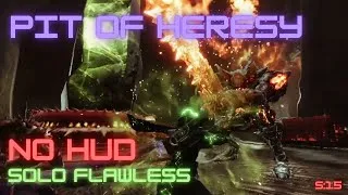 Thumbnail: NO HUD Pit of Heresy Solo Flawless S:15