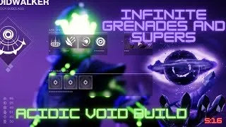 Thumbnail: INSANE Void 3.0 Warlock build for infinite supers and grenades!