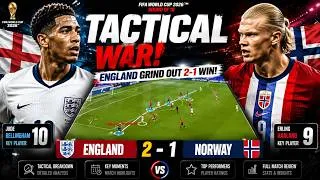Thumbnail: ENGLAND STOPPED HAALAND! How England Beat Norway 2-1 to Reach the Semi-Finals | Tactical Breakdown