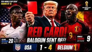Thumbnail: Trump Saved Balogun… But Belgium DESTROYED USA 4-1 | The Tactical Breakdown That Shocked Everyone