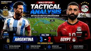 Thumbnail: 2-0 DOWN… THEN MESSI CHANGED EVERYTHING | Argentina’s Crazy 3-2 Comeback vs Egypt