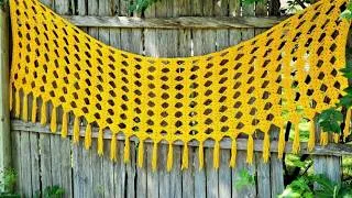 Thumbnail: Easy Crochet Summer Shawl Wrap Tutorial