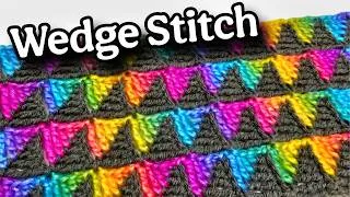 Thumbnail: How To Crochet Triangle Wedge Stitch