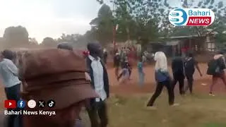 Thumbnail: CHAOS Erupt as Didmus Barasa is Chased Away by Angry Sifuna Supporters After 'EATING' Ruto's Money